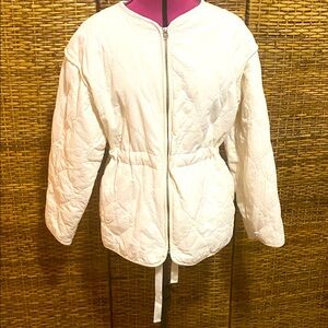 Universal Thread Ivory Puffer Jacket